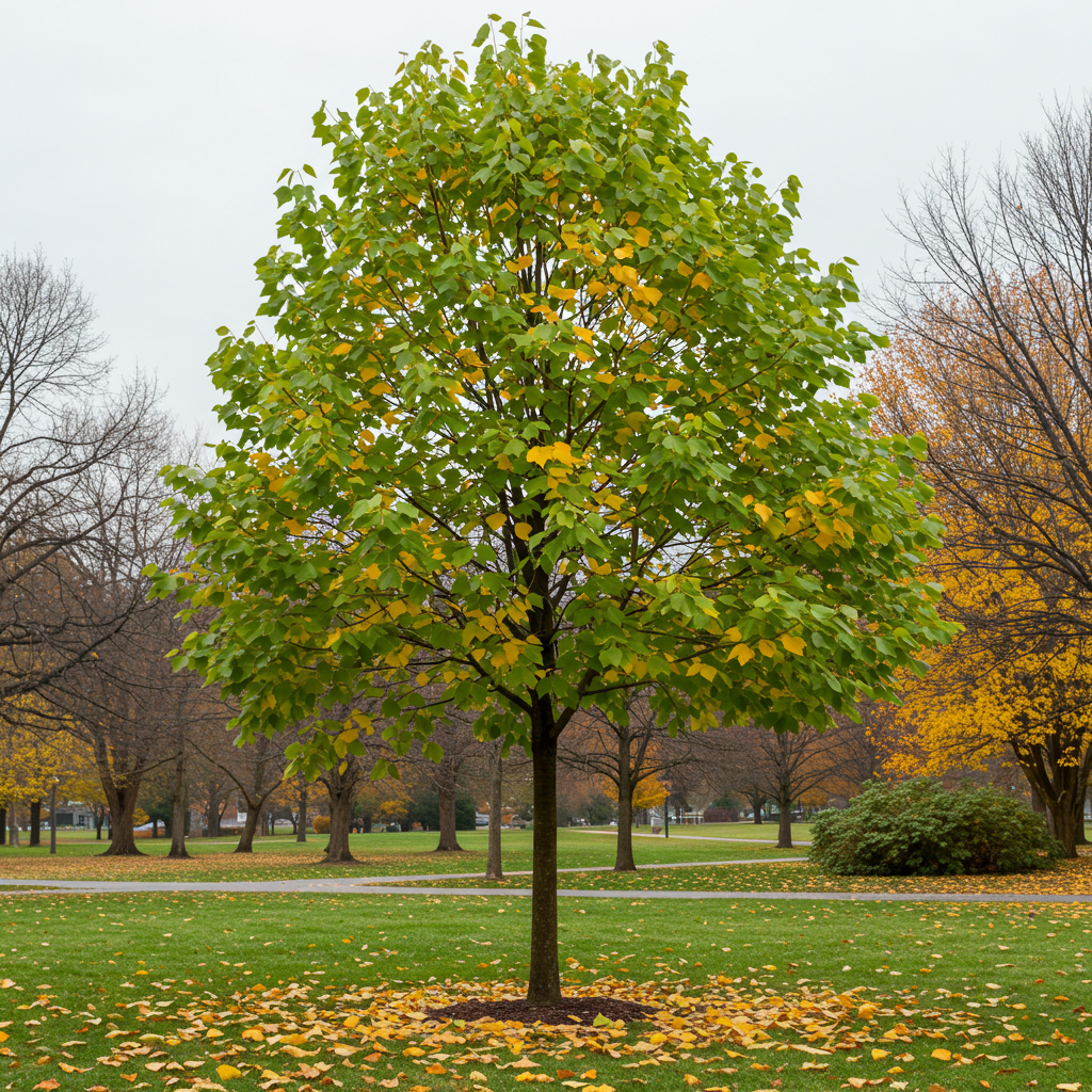 Лириодендрон тюльпановый (Liriodendron tulipifera) — взрослое растение